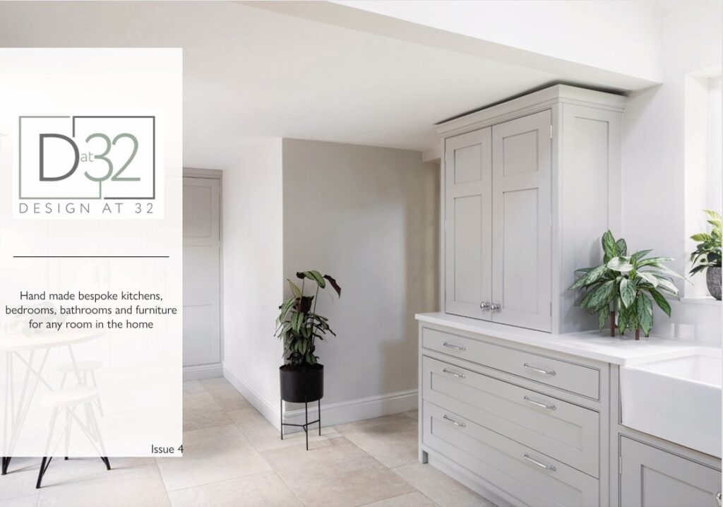 Design at 32 brochure cover