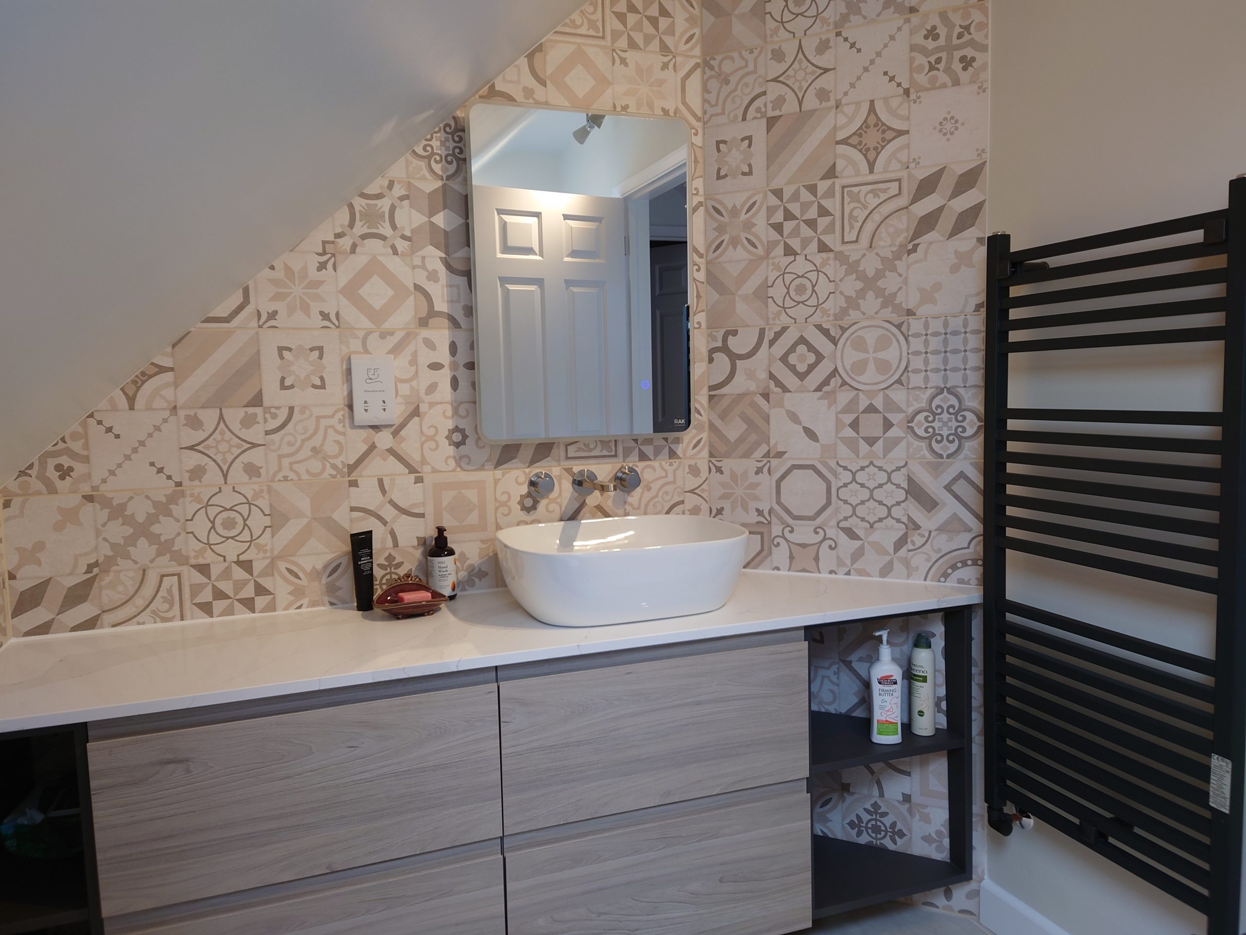 Bathroom with storage in Fittleworth
