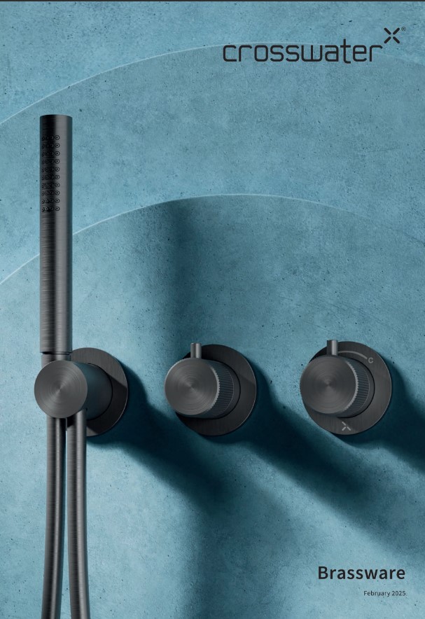 Crosswater brassware brochure cover