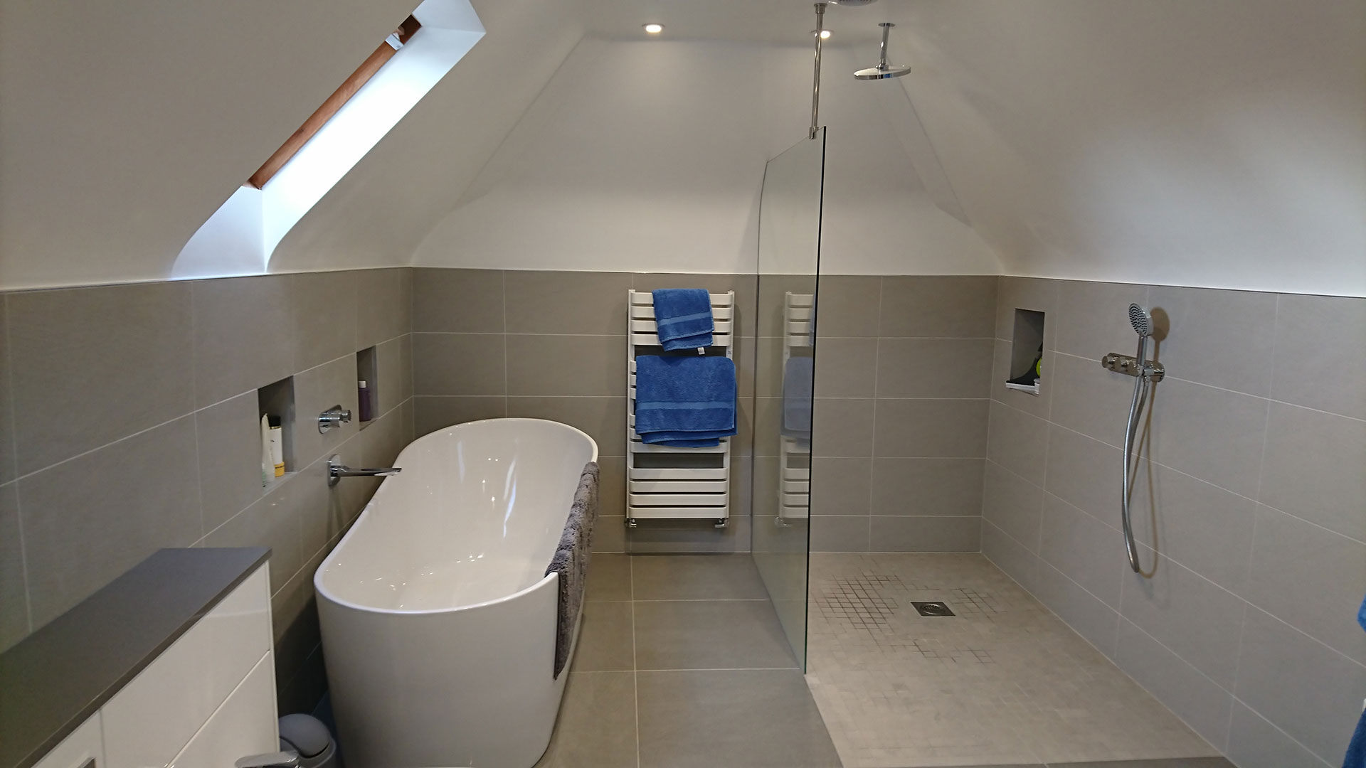 Finished bathroom by Design at 32
